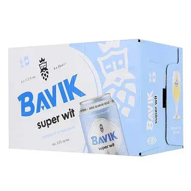Bavik Super Wit 6pk cans