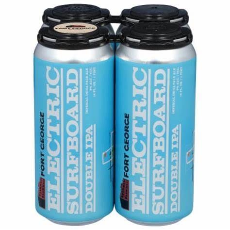 Fort George Electric Surfboard Double IPA 4pk cans