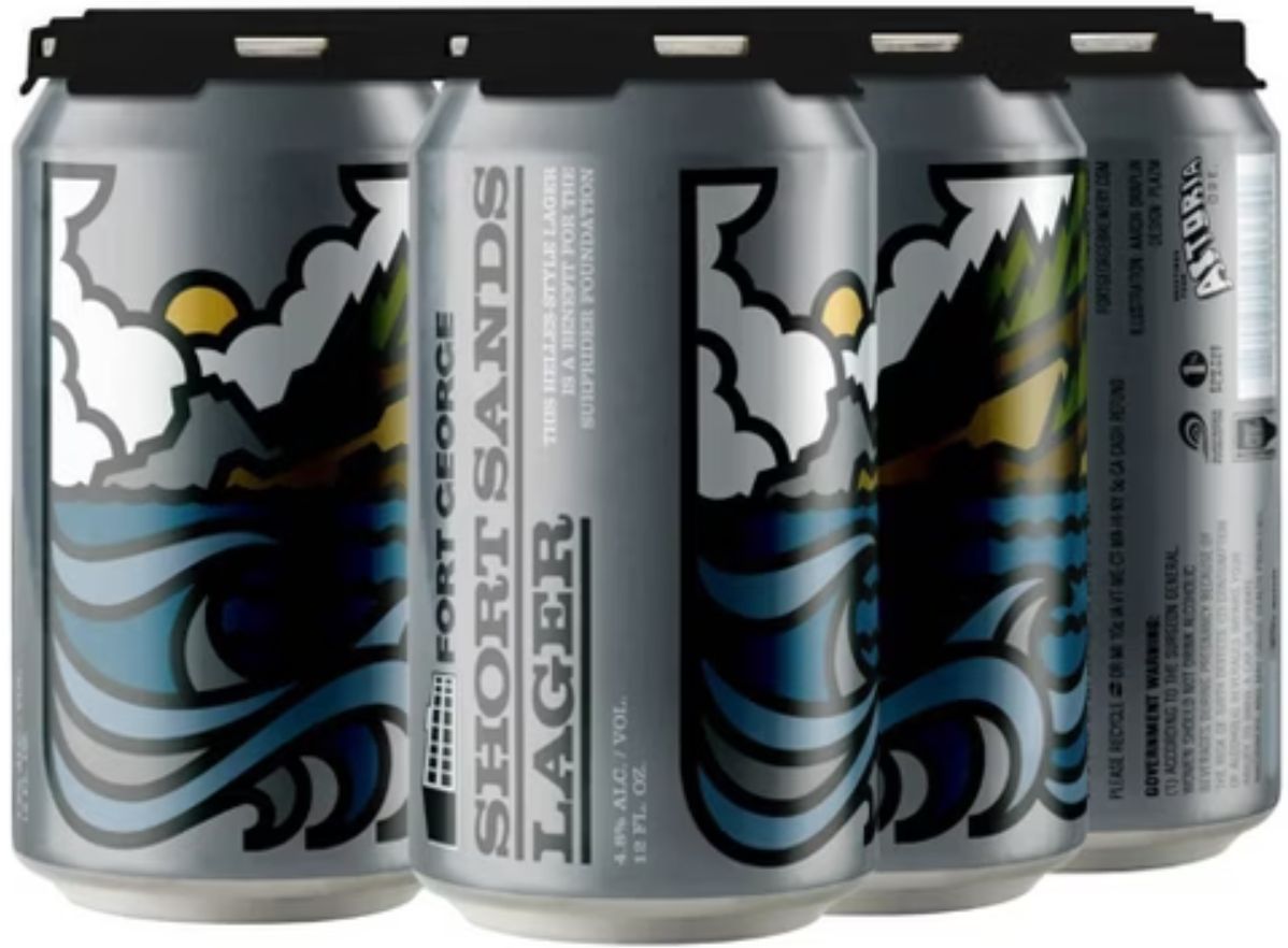 Fort George Short Sands Lager 6pk cans