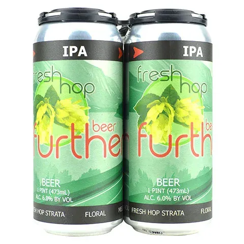 Further Fresh Hop IPA 4pk 16oz cans