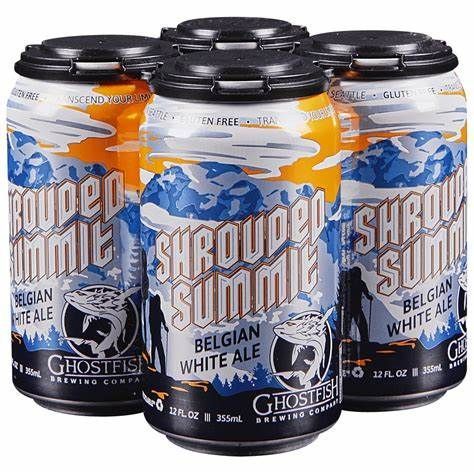 Ghostfish Shrouded Summit Belgian White Ale 4pk Cans