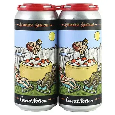 Great Notion Strawberry Shortcake Tart Ale 4pk cans