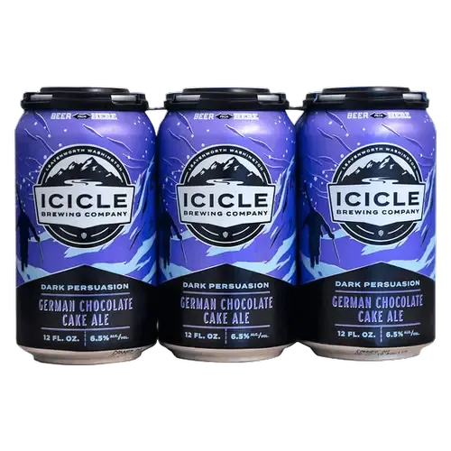 Icicle Brewing Dark Persuasion Stout 6pk cans