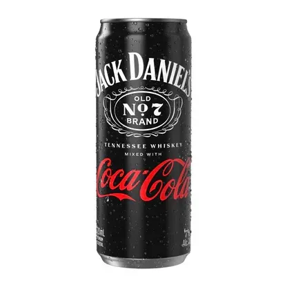 Jack Daniel&#39;s Whiskey &amp; Coca Cola 4 pk cans single