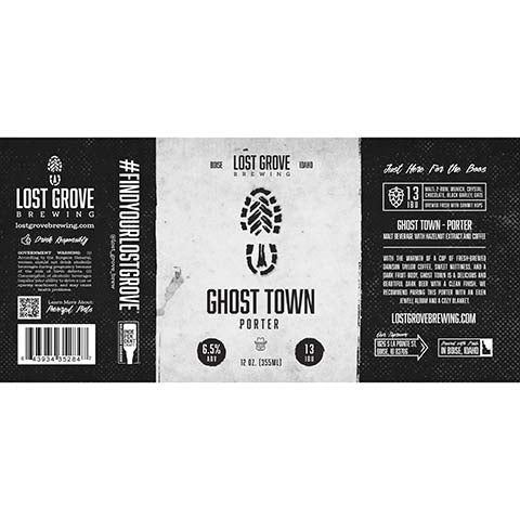 Lost Grove Ghost Town Porter 6pk cans