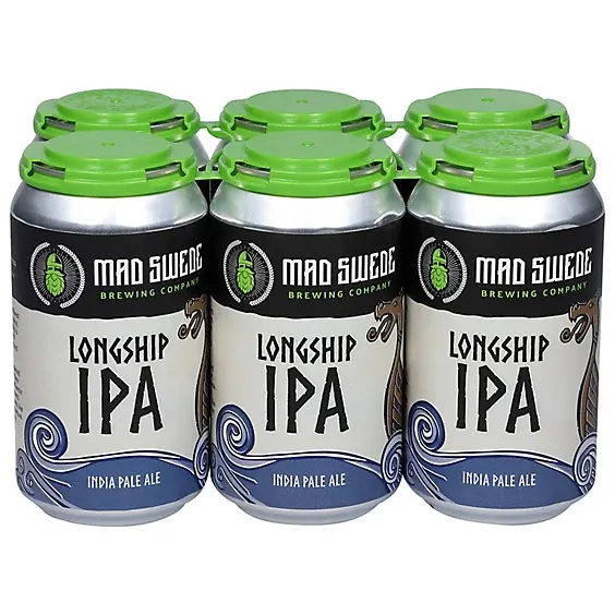 Mad Swede Longship IPA 6pk cans