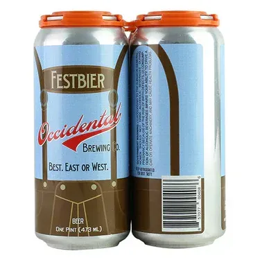 Occidental Festbier 4pk cans