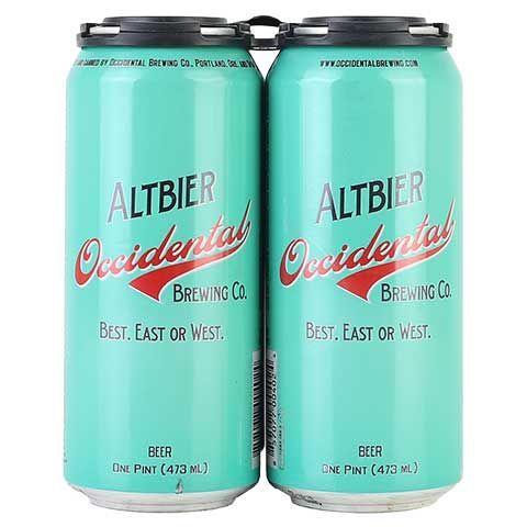 Occidental Altbier 16oz cans 4pk