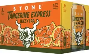 Stone Tangerine Express Hazy IPA 6pk cans
