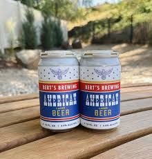 Bert&#39;s American Lager 6pk 16oz cans