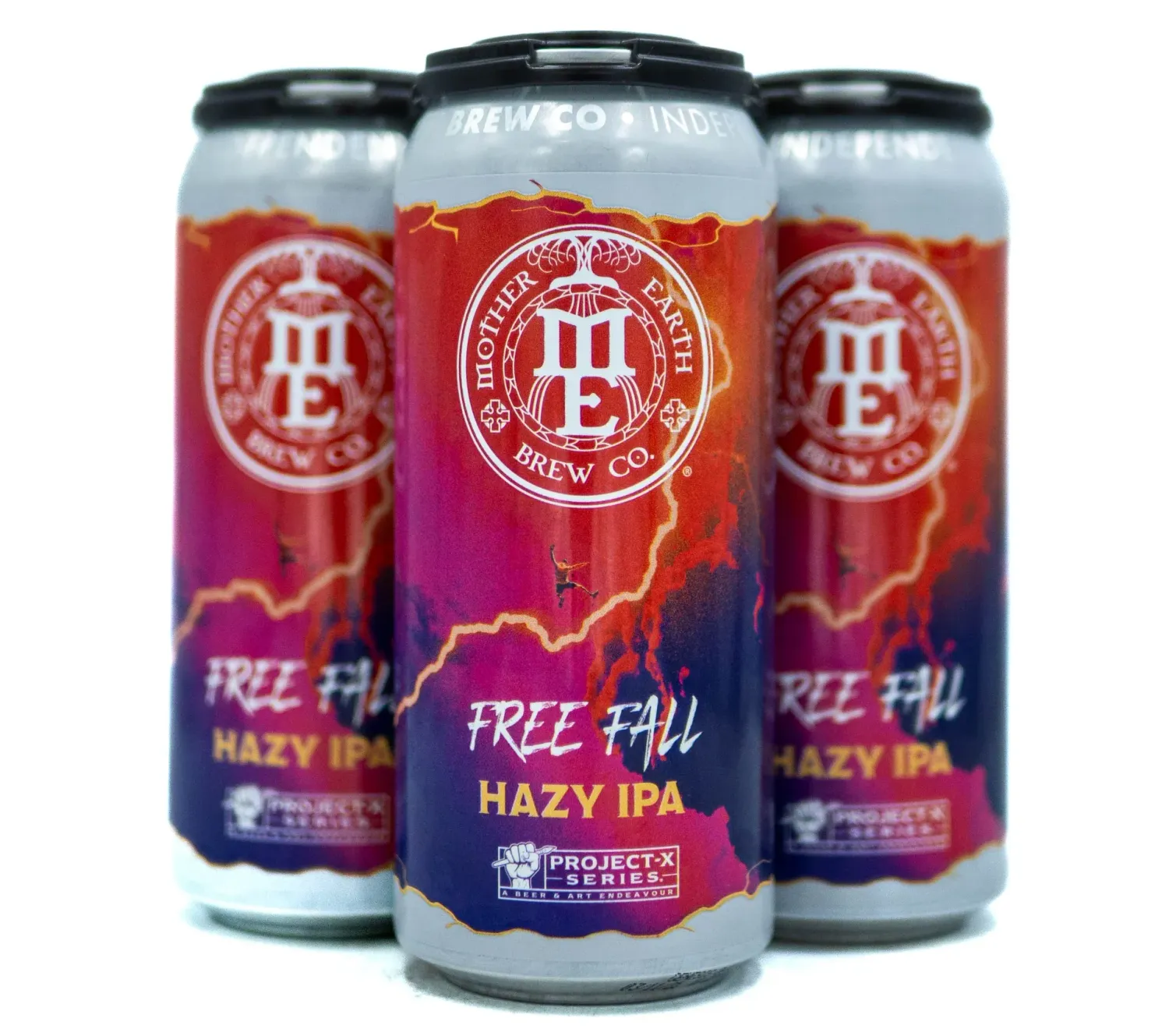 Mother Earth Free Fall Hazy IPA 4pk 16oz cans