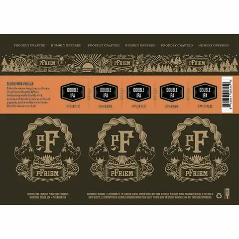 Pfriem Double IPA 4pk 16oz cans