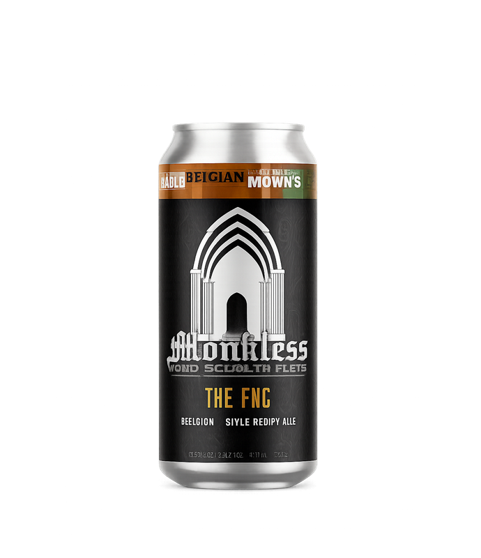 Monkless The FNG Belgian Style Abbey Ale 4pk  16oz cans