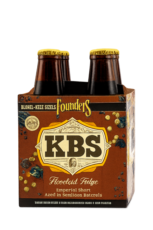 Founders KBS Hazelnut Fudge Stout 4pk