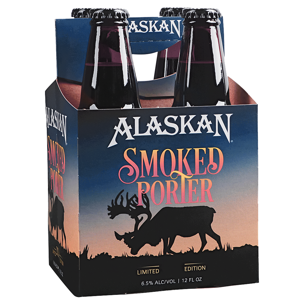 Alaskan Smoked Porter 4pk bottle