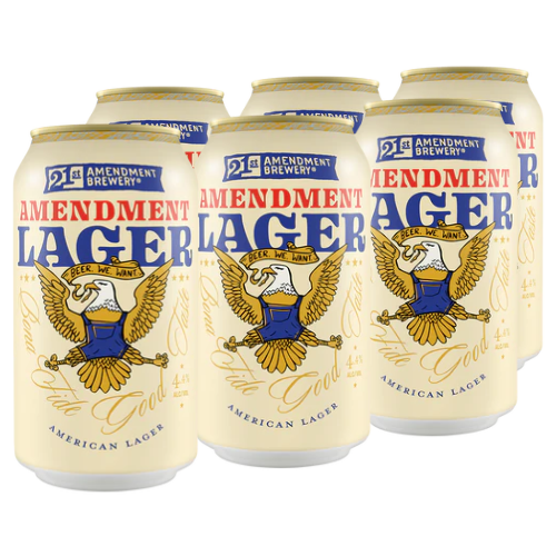 21st Amendment Lager 6pk cans