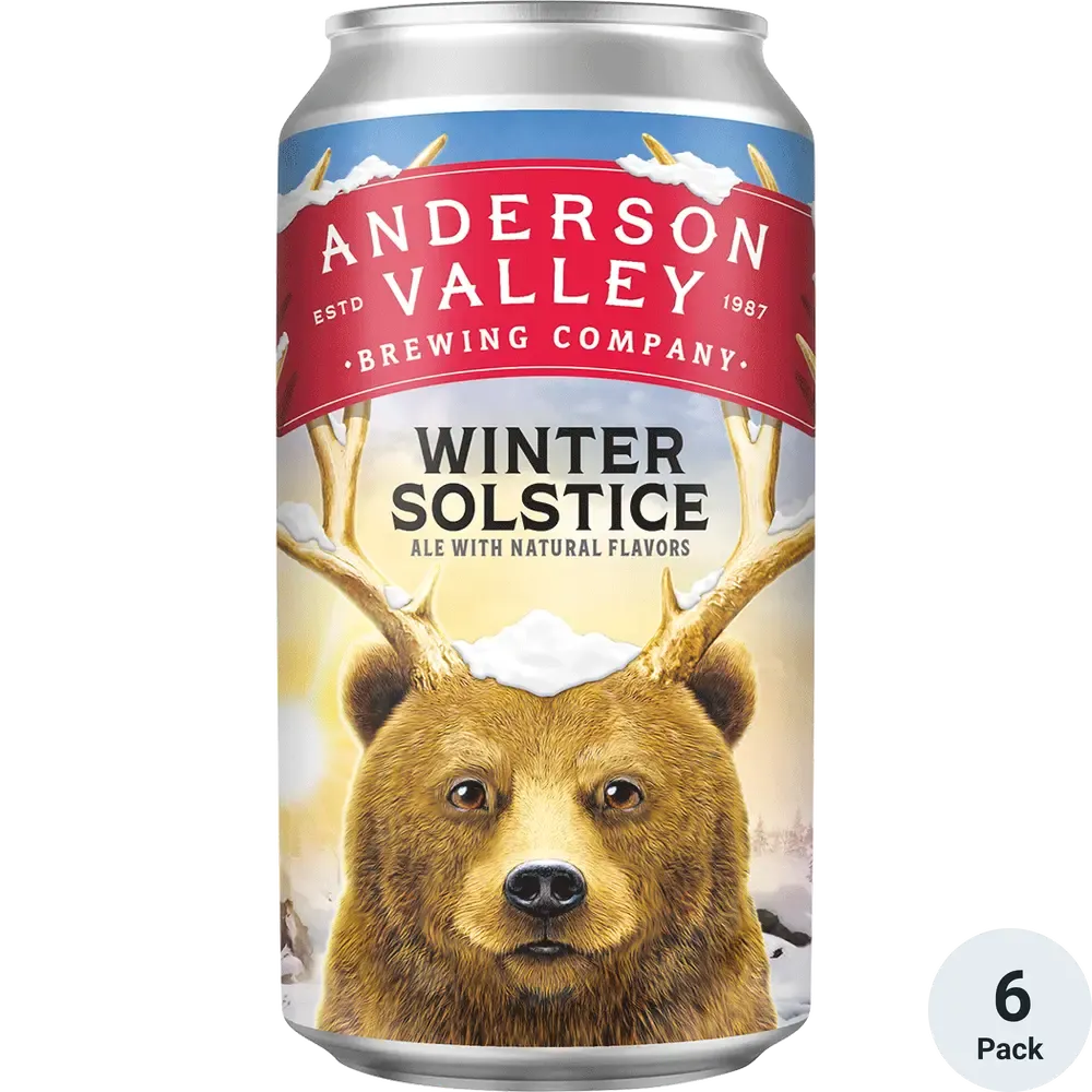 Anderson Valley Winter Solstice 6pk cans single