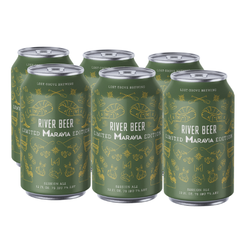 Lost Grove River Beer 6pk cans