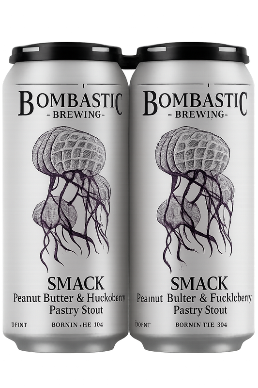 Bombastic Smack PB&amp;J Pastry Stout 16oz 4pk can
