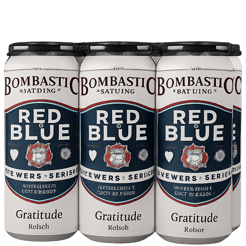 Bombastic Gratitude Kolsch 16oz 4pk can