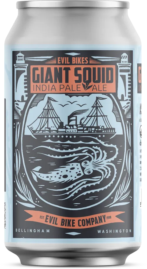 Aslan Brewing Giant Squid IPA 6pk cans