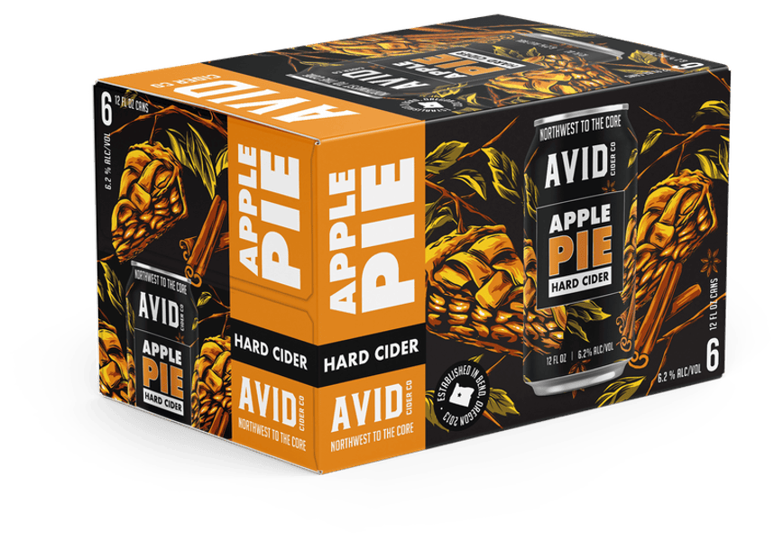 Avid Cider Apple Pie 6pk cans