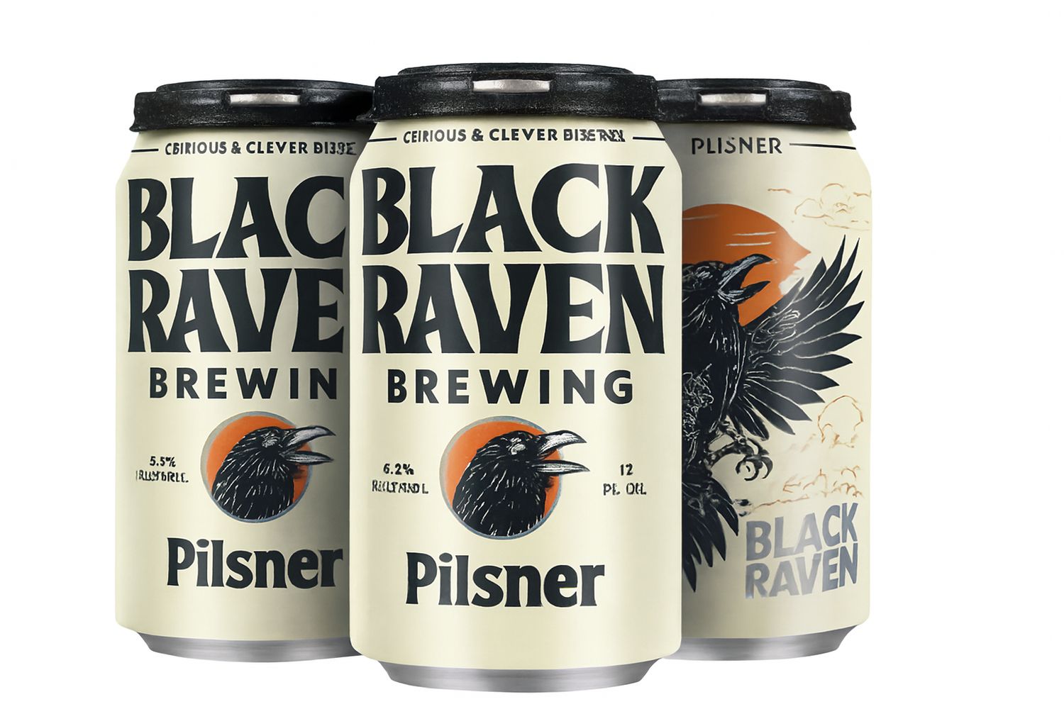 Black Raven Pilsner 6pk cans