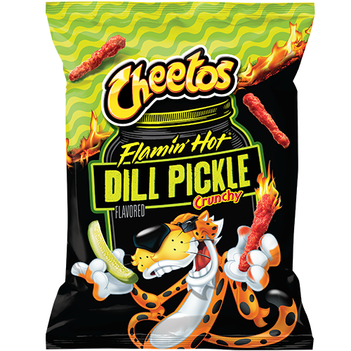 Cheetos Flaming Hot Dill Pickle