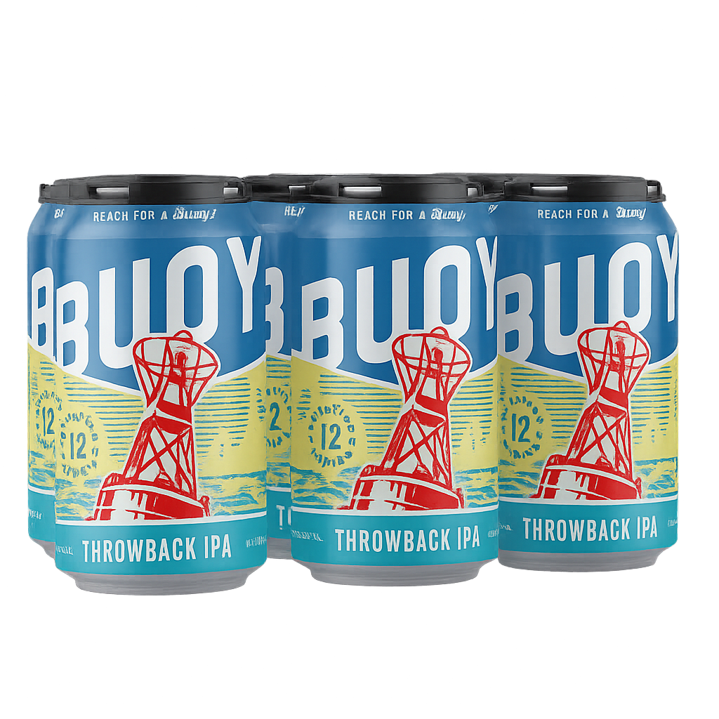 Buoy Brewing Throwback IPA 6pk cans
