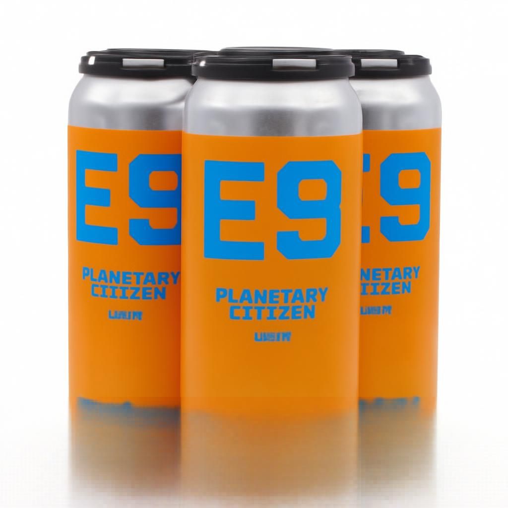E9 Planetary Citizen Lager 4pk cans