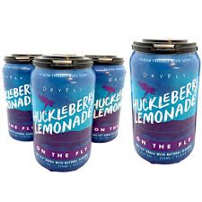 Dry Fly Huckleberry lemonade 4pk can