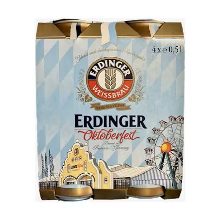 Erdinger Oktoberfest 4pk Cans