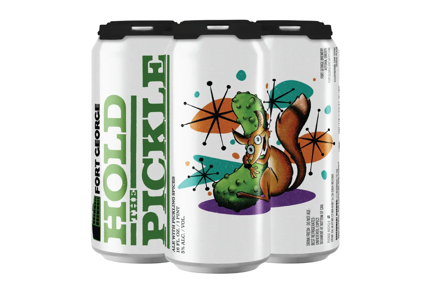 Fort George Hold the Pickle Ale 16oz cans
