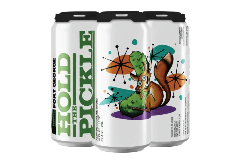 Fort George Hold the Pickle Ale 16oz cans