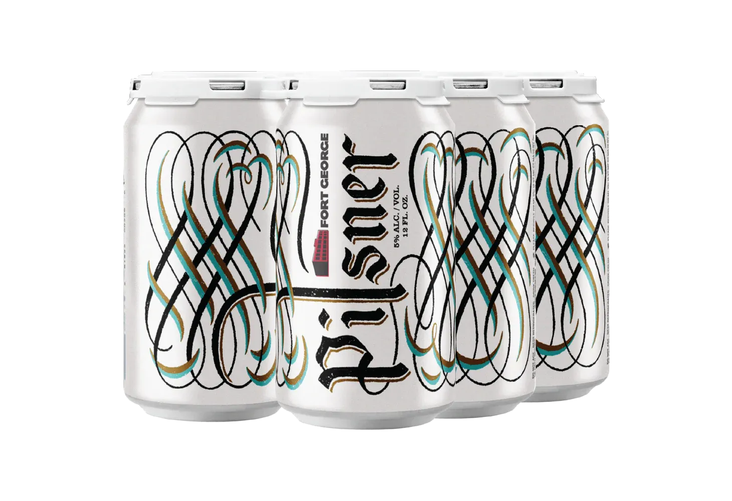 Fort George Pilsner 6pk cans