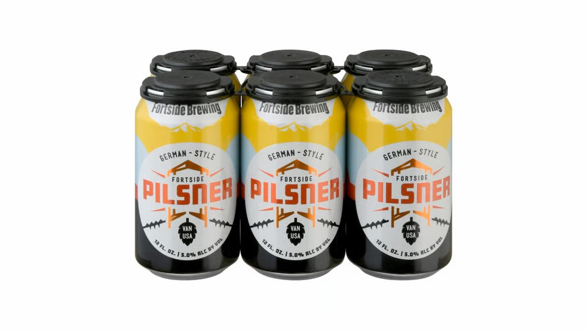 Fortside German Style Pilsner 6pk cans
