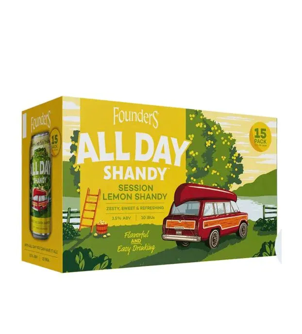 Founders All Day Shandy 12oz can (15pk)
