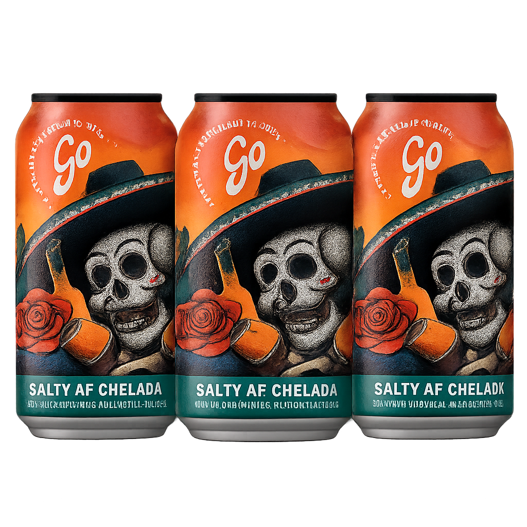 Go Brewing Salty AF Chelada 6pk