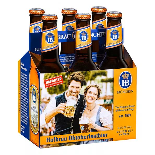Hofbrau Oktoberfestbier 6pk