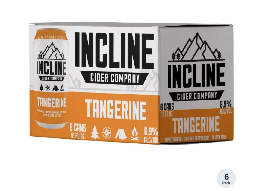 Incline Tangerine Hard Cider 6pk cans