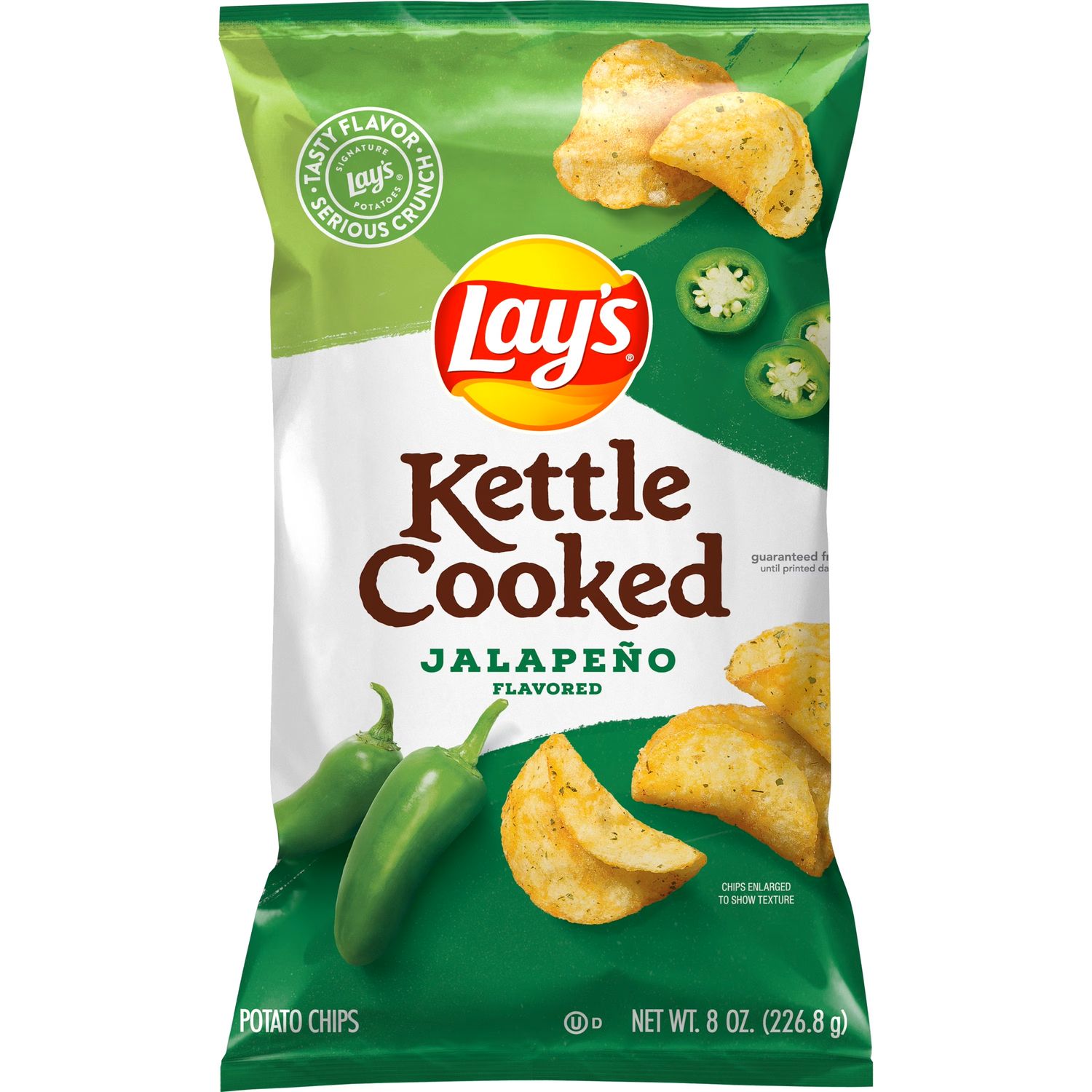 Lay's Kettle Cooked Jalapeno Chips