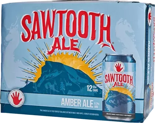 Left Hand Sawtooth Amber Ale 12pk 12oz cans