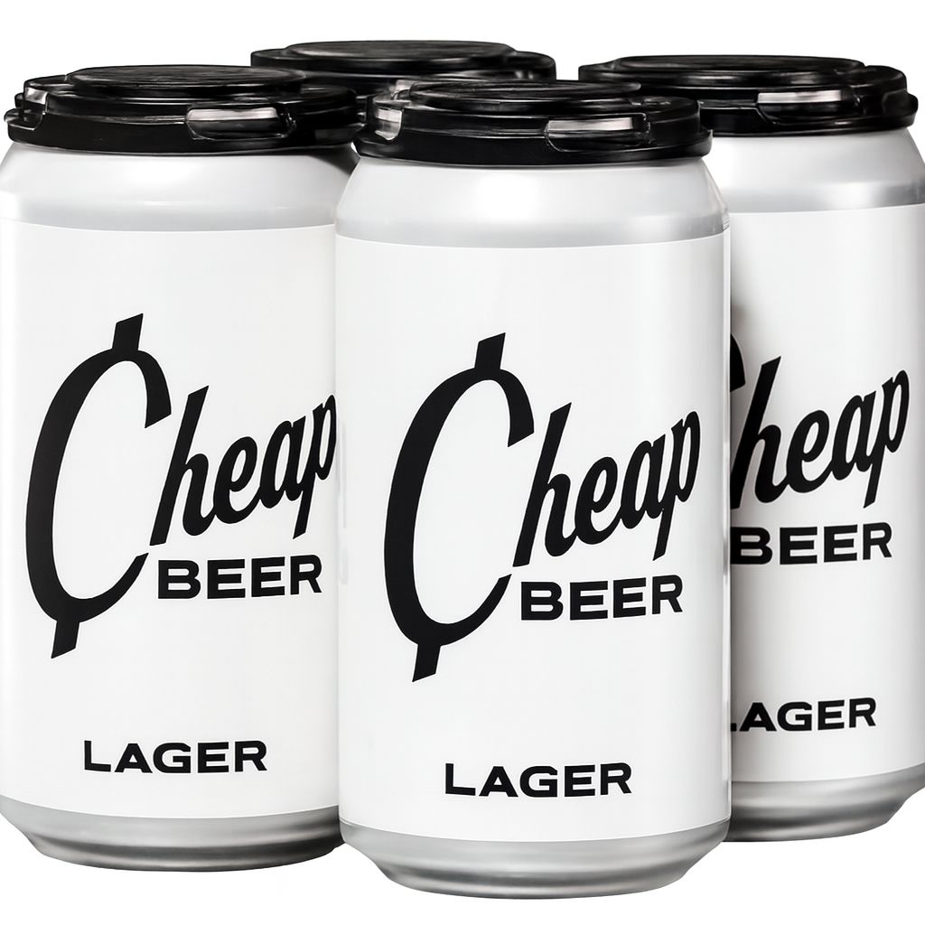 Matchless Cheap Beer Lager 6pk cans
