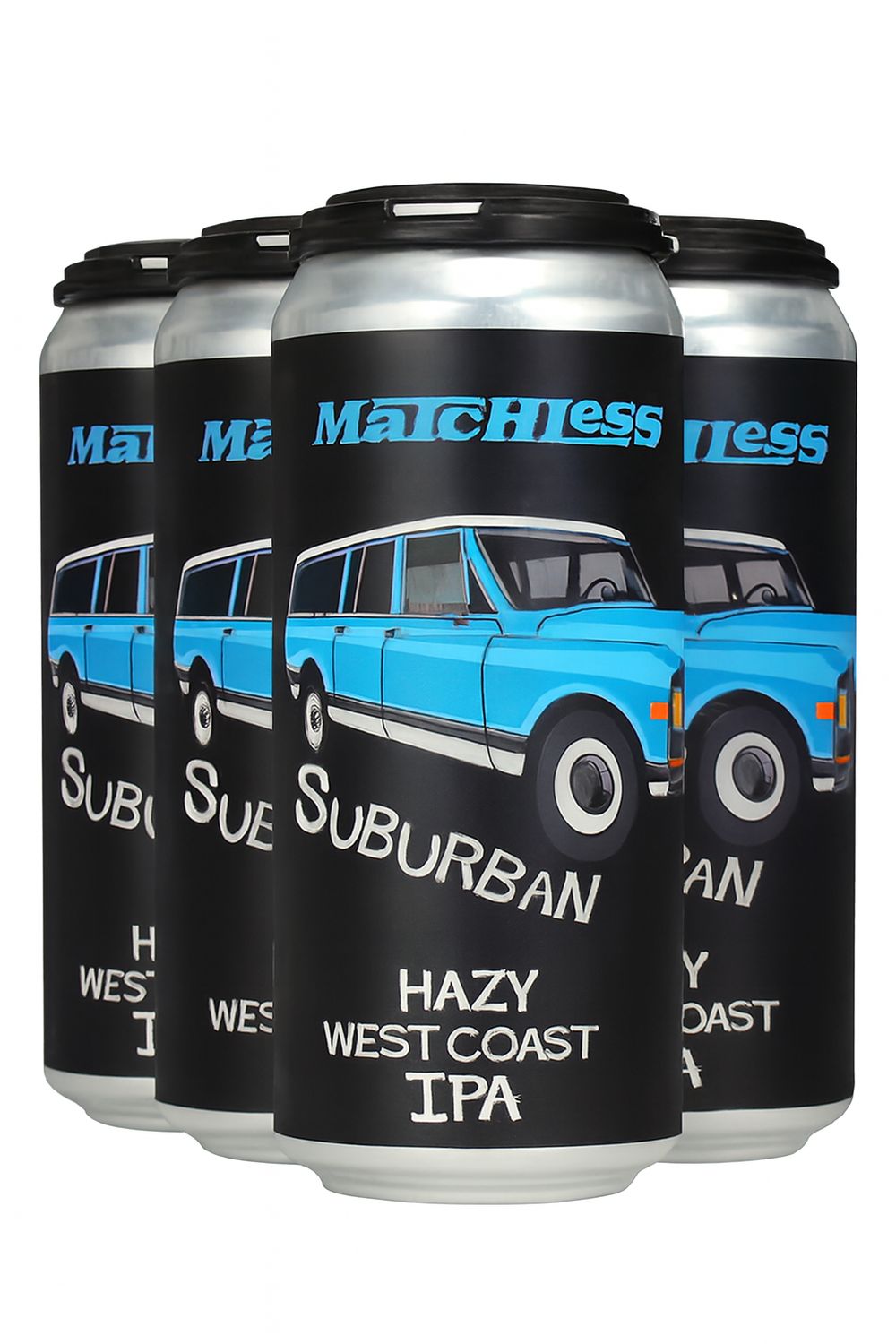 Matchless Suburban Hazy West Coast IPA 4pk cans
