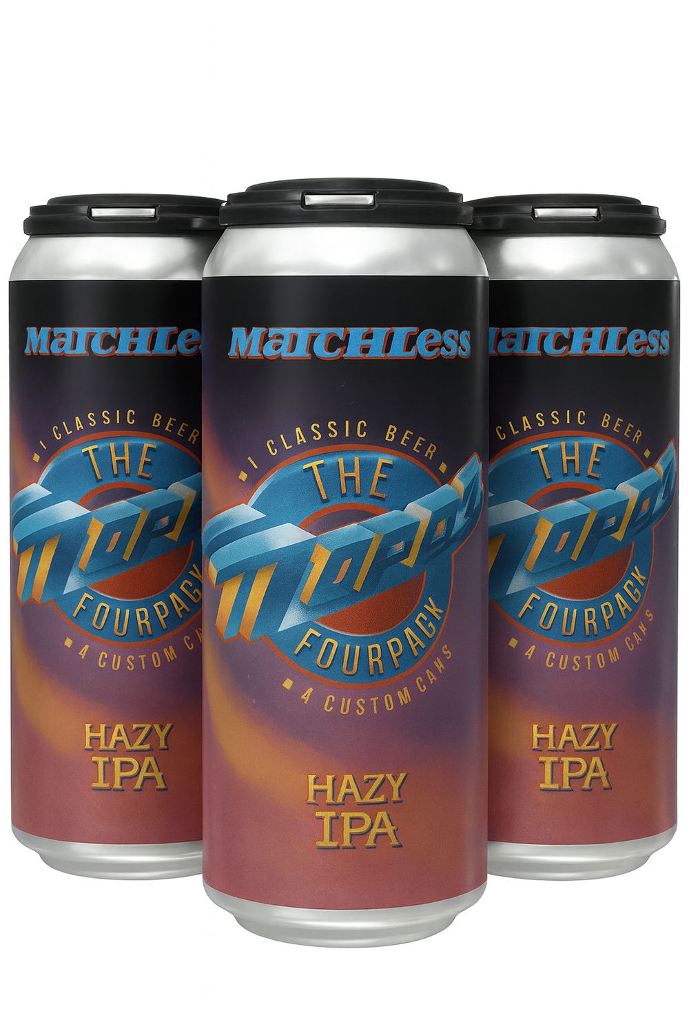 Matchless ZZ Topaz Hazy IPA 4pk 16oz cans