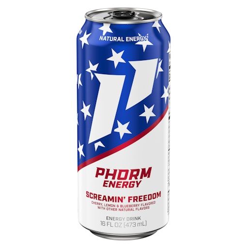 Phorm Screamin' Freedom Energy Drink 16oz