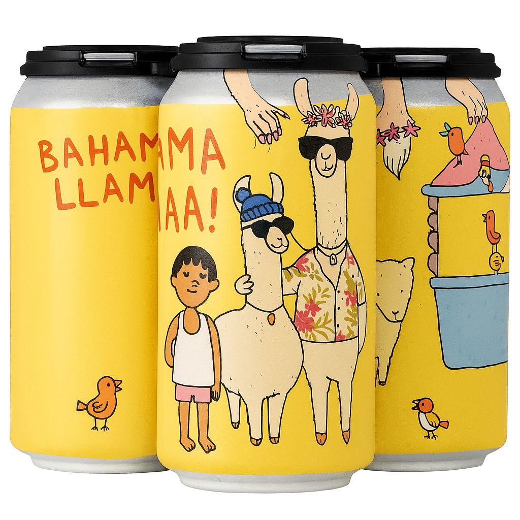 Prairie Bahama Llama 4pk cans