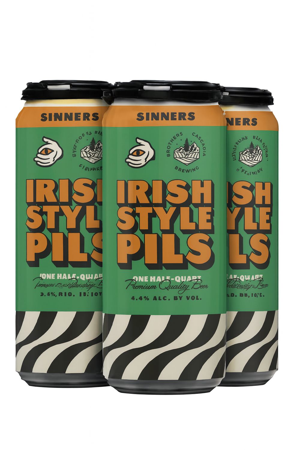 Recluse Sinners Irish Style Pils 4pk 16oz cans