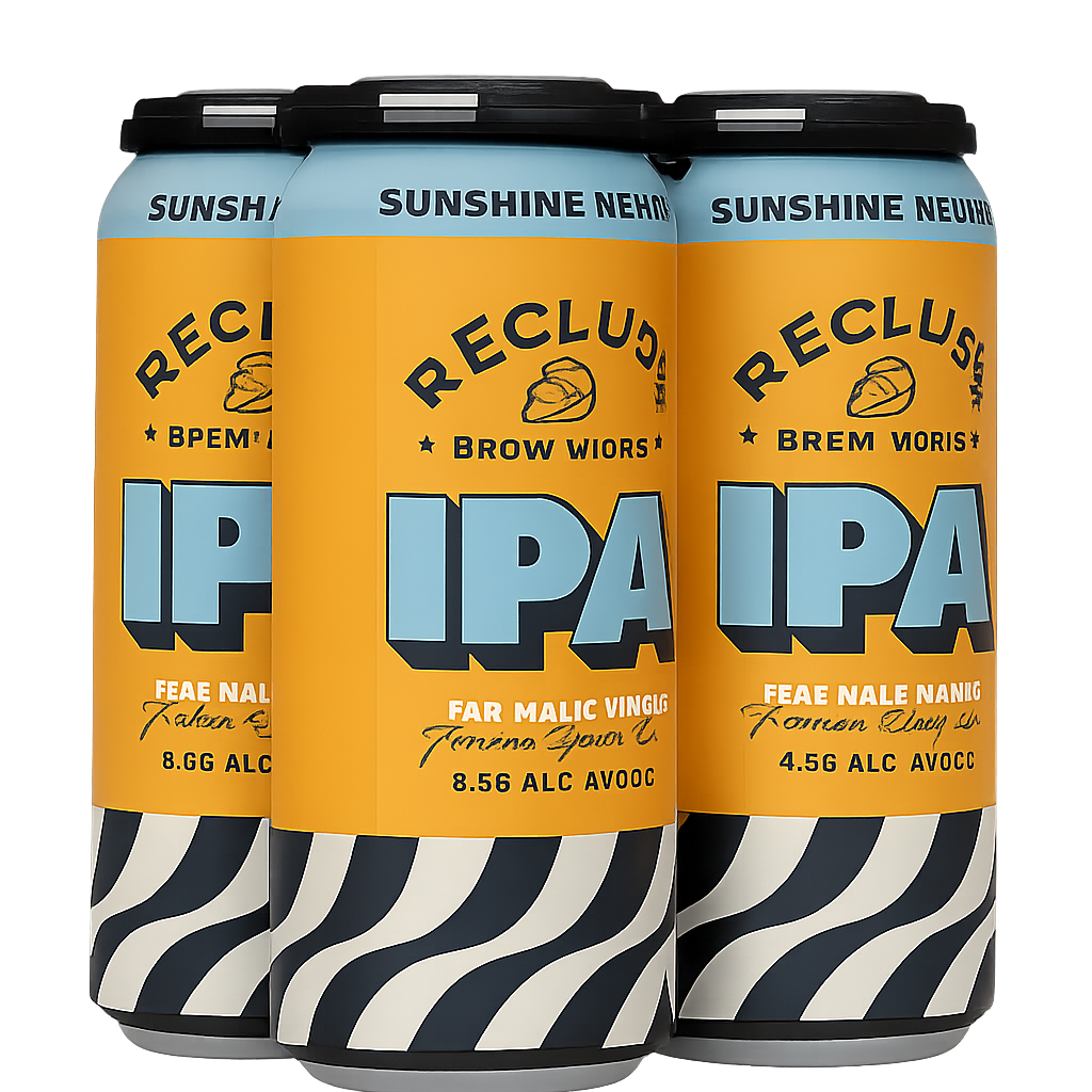 Recluse Sunshine Keyholes IPA 4pk cans