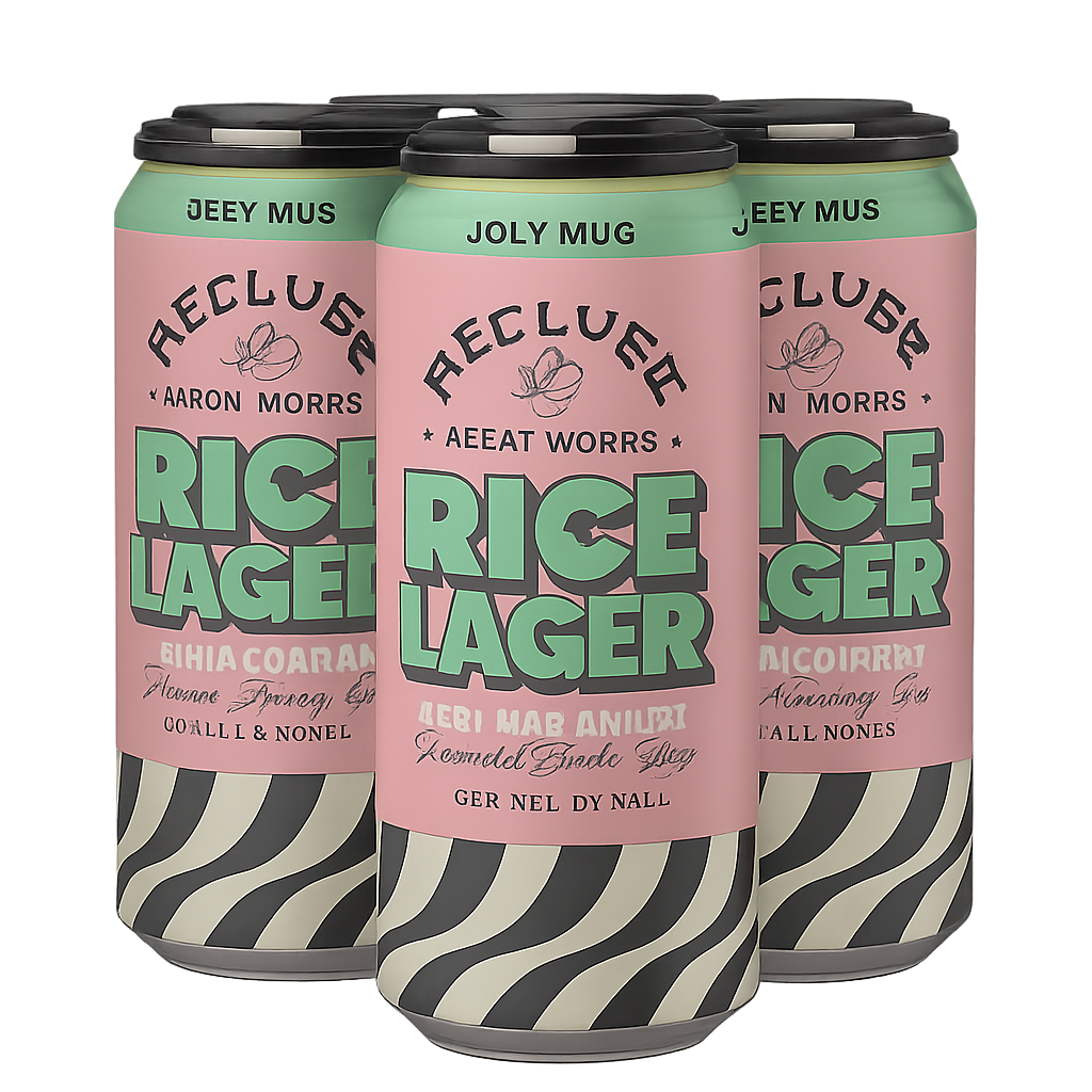 Recluse Ugly Mug Rice Lager 4pk